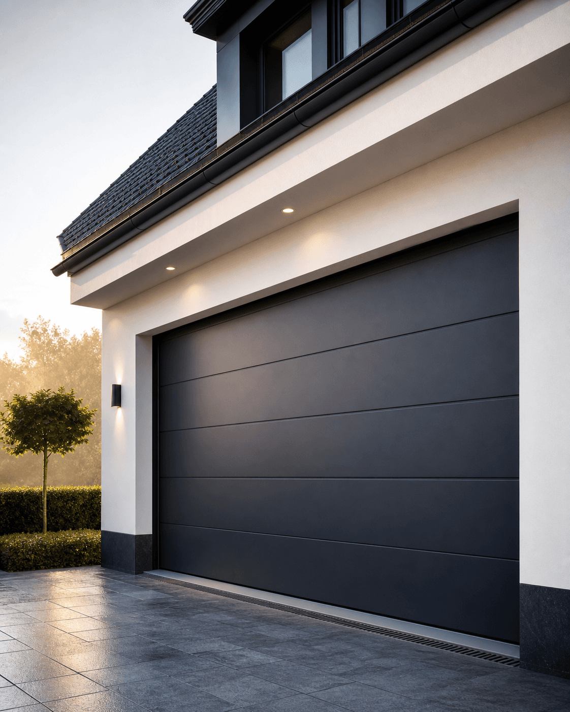 Renovatie garagefront